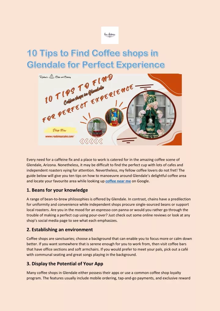 10 tips to find coffee shops in 10 tips to find