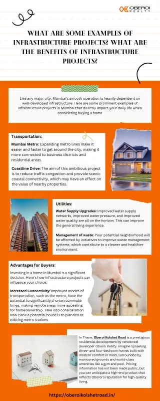 what are some examples of infrastructure projects