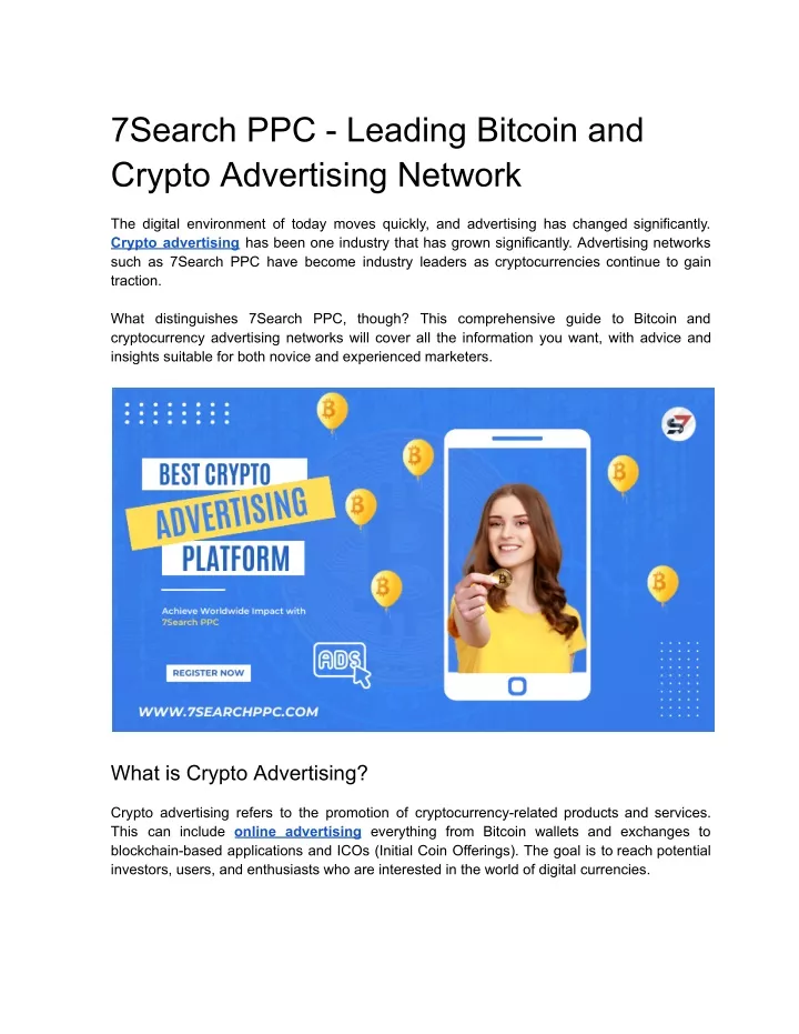 7search ppc leading bitcoin and crypto