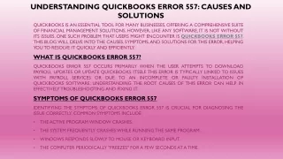 understanding quickbooks error 557 causes and solutions