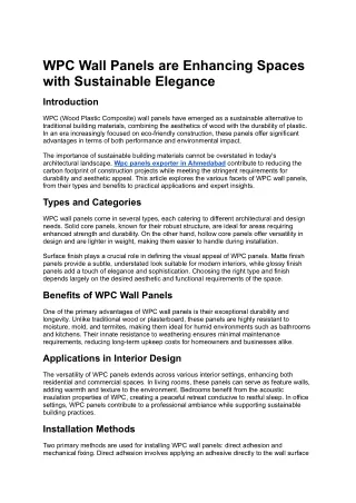 wpc wall panels are enhancing spaces with