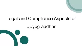 legal and compliance aspects of