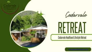 Cedarvale Health and Lifestyle Retreat