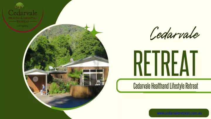 retreat cedarvale healthand lifestyle retreat