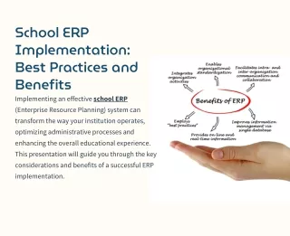 School ERP Implementation Best Practices and Benefits