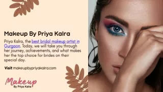 Priya Kalra Best Bridal Makeup Artist in Gurgaon