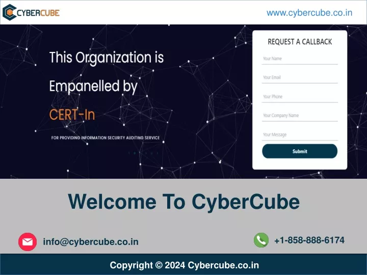 copyright 2024 cybercube co in