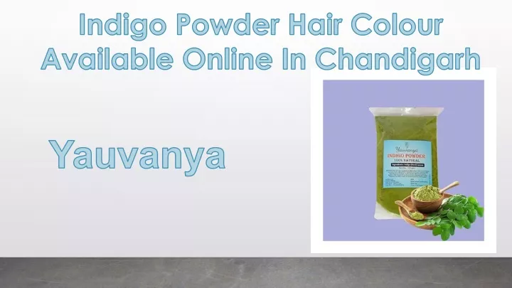 indigo powder hair colour available online