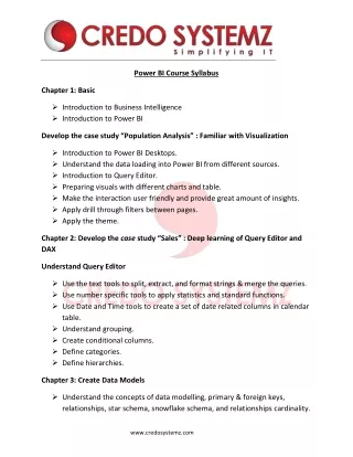 Power-BI-Course-Content