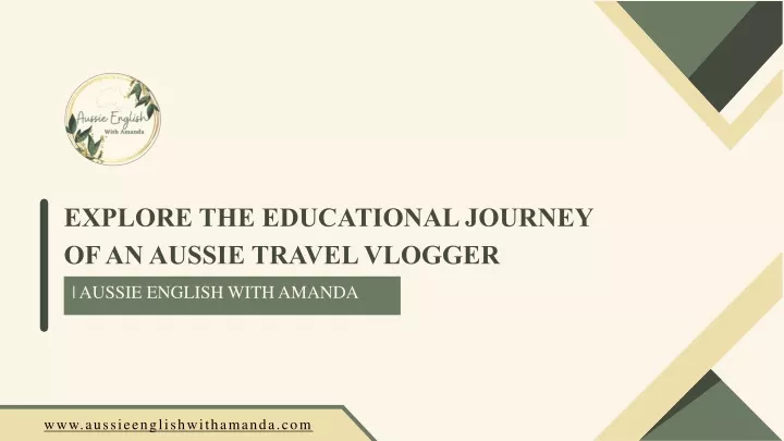 explore the educational journey of an aussie