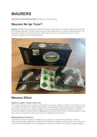 maurers