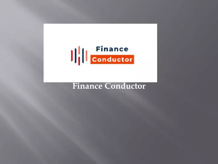 finance conductor