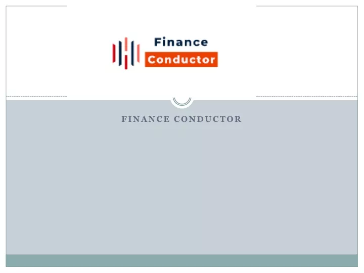 finance conductor