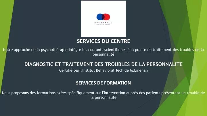 services du centre