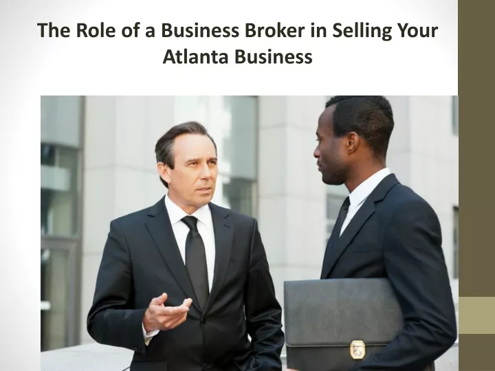 the role of a business broker in selling your