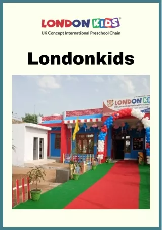 Top Preschool Franchise India - Londonkids