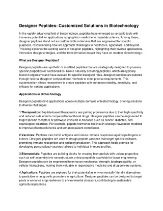 Designer Peptides_ Customized Solutions in Biotechnology (1)
