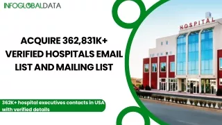 Increase Your Business Revenue with a Hospital Mailing List