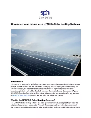 upneda solar rooftop
