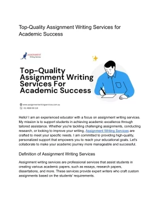 Top-Quality Assignment Writing Services for Academic Success (1)