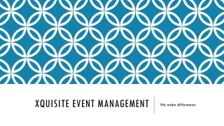 xquisite event management