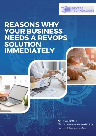 Reasons Why Your Business Needs a RevOps Solution Immediately