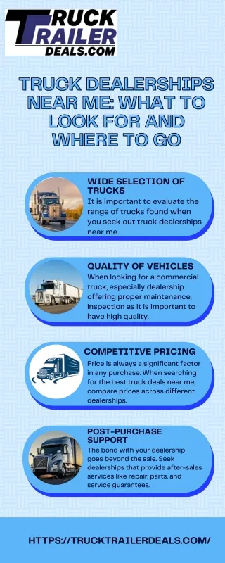 Truck Dealerships Near Me: What to Look for and Where to Go