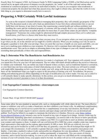 exactly how to compose a will an extensive guide