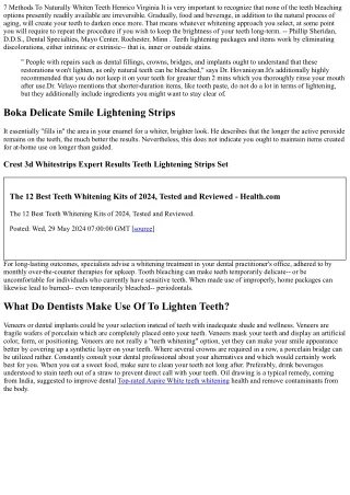 Teeth Whitening At Home: Just How To Obtain Your Teeth Hollywood White Without L