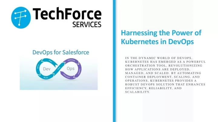 harnessing the power of kubernetes in devops