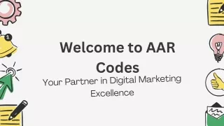 welcome to aar codes