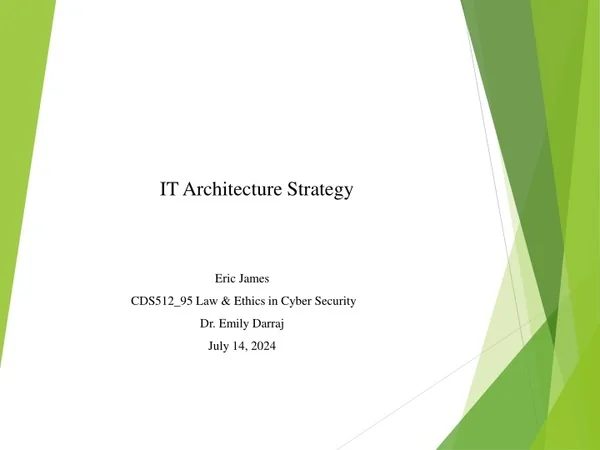 it architecture strategy