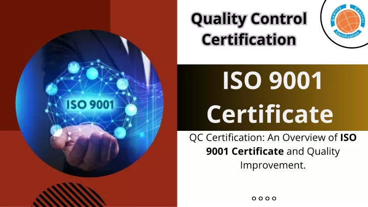 quality control certification certification