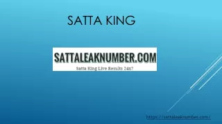 Satta King