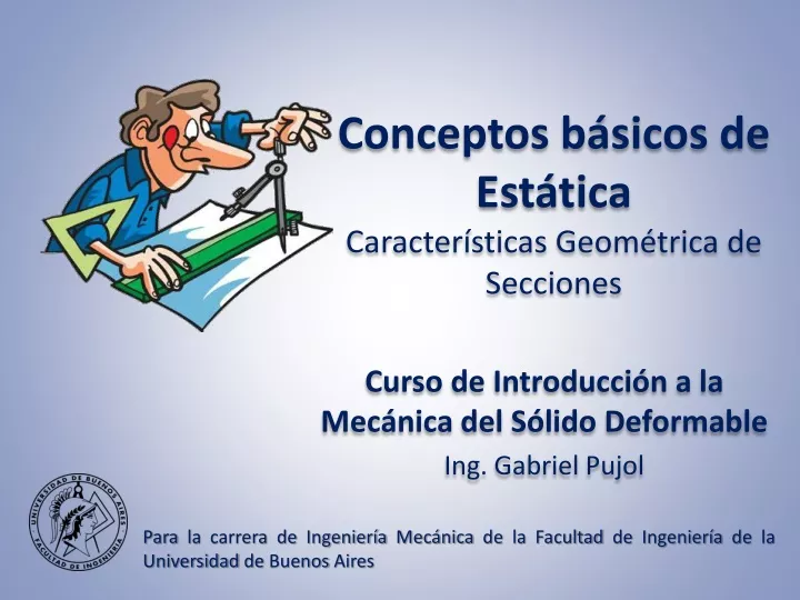 PPT - TEÓRICA - Conceptos Básicos De Estática - Características ...