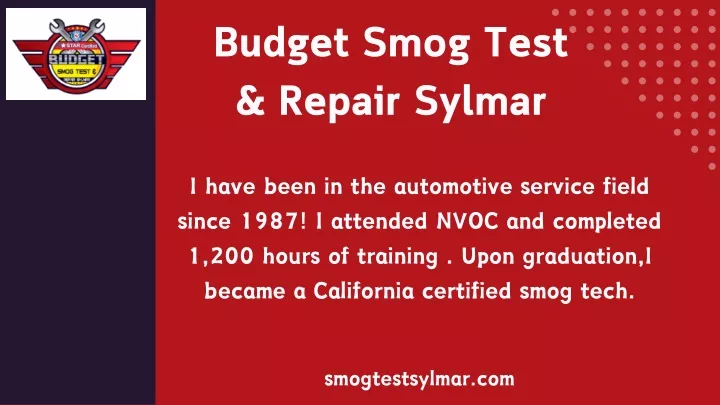 budget smog test repair sylmar