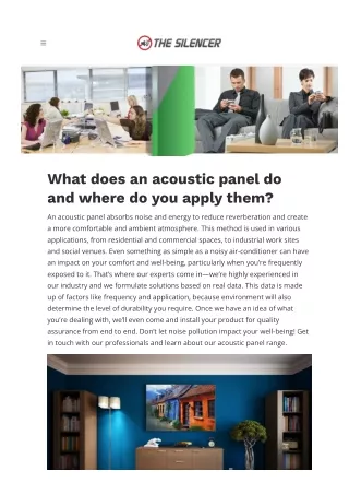 Acoustic Panel