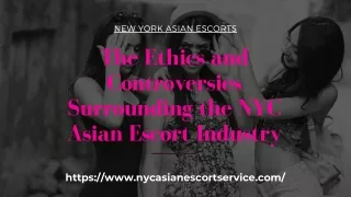 The Ethics and Controversies Surrounding the NYC Asian Model Industry