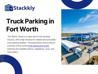 Top Truck Parking Spots in Fort Worth: Find the Best Places to Park