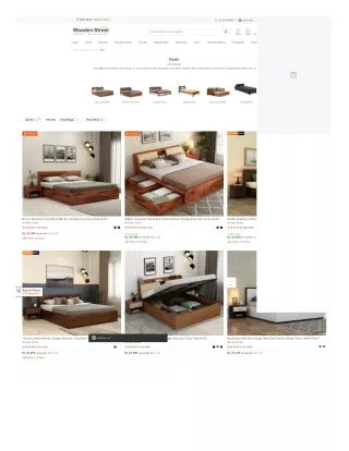 Experience Comfort with Wooden Street's Beds – Order Now!