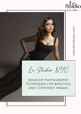 Boudoir Photography Techniques for Beautiful and Confident Images