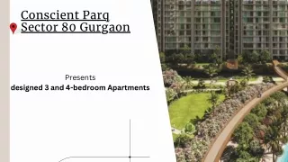 Conscient Parq Sector 80 Gurgaon E - Brochure