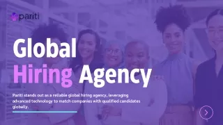 Leading Global Hiring Agency for Diverse Talent Acquisition