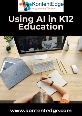 using ai in k12 education