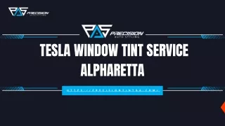 tesla window tint service alpharetta