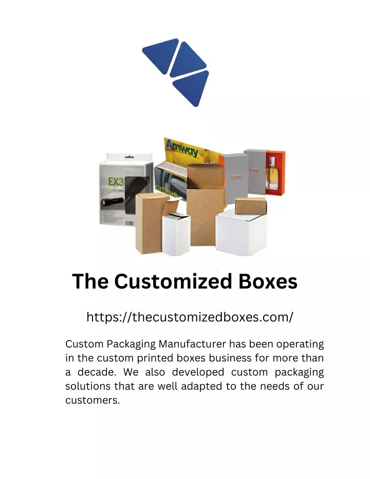 the customized boxes