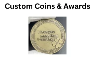 Custom 2D Coins
