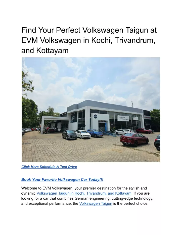 find your perfect volkswagen taigun