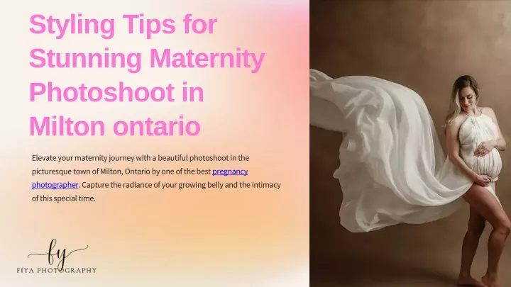 styling tips for stunning maternity photoshoot