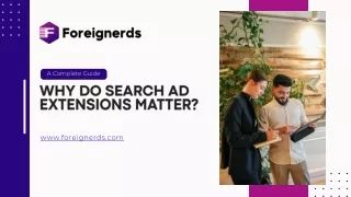 Why do Search Ad Extensions Matter? A Complete Guide